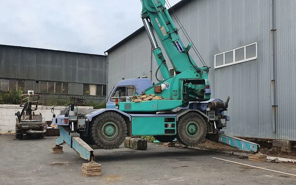 Диагностика/ремонт гидросистемы крана Kobelco RK-350