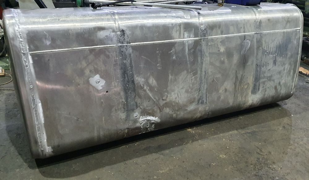 Ремонт алюминиевого топливного бака 350л