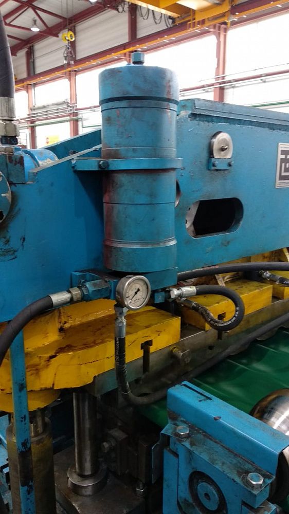 Заправка азотом ПГА формовочного пресса